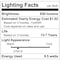 Luxrite BR30 LED Light Bulbs 8.5W (65W Equivalent) 650LM 2700K Warm White Dimmable E26 Base 4-Pack LR31870-4PK - alternate 2